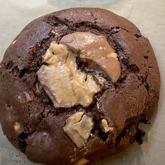 Brown Butter Peanut Butter Cup Cookies